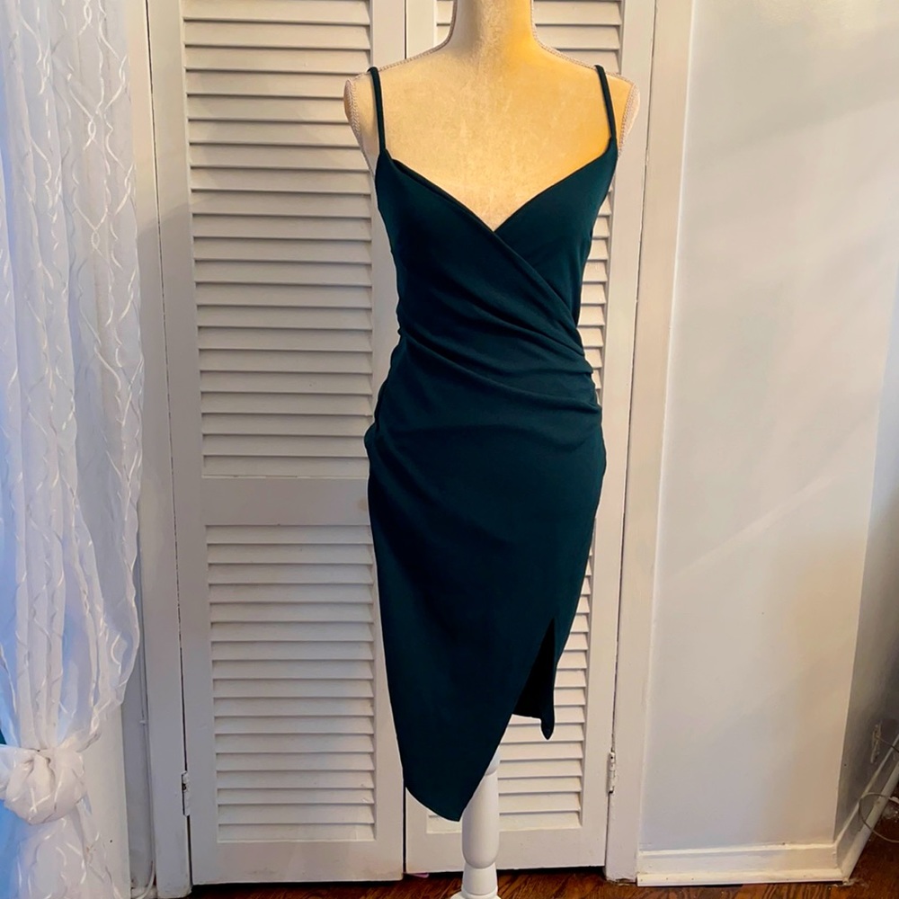 Beautiful emerald green dress